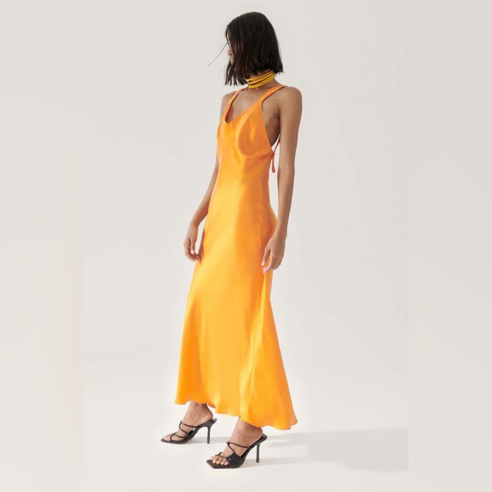 Silk Laundry, Deco Rushed Dress - Picture 8 of 11